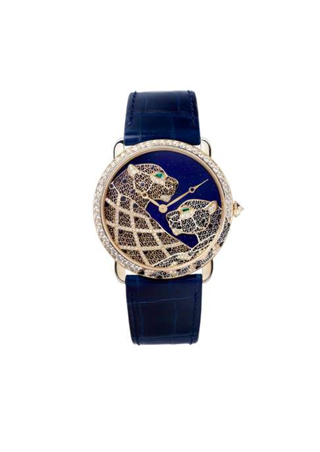 Cartier has a selection of interchangeable straps, in classic, bright and zesty tones for its Tank and Ronde models