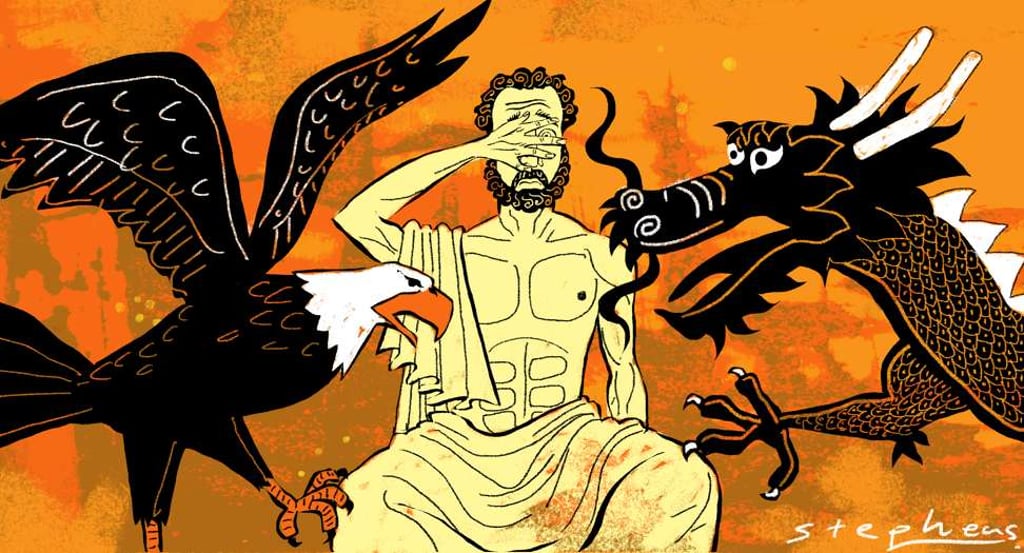 Any strike by America, whether to launch a trade war or in an act of strategic provocation, is likely to be fierce. And Beijing is bound to fight back hard. Illustration: Craig Stephens Any strike by America, whether to launch a trade war or in an act of strategic provocation, is likely to be fierce. And Beijing is bound to fight back hard. Illustration: Craig Stephens