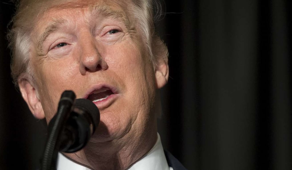 President Donald Trump has sparked widespread anger with his attempt to ban travellers from seven majority Muslim countries from entering the US. Photo: AFP