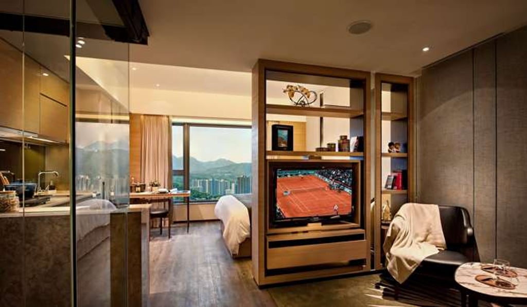 Vega Suites in Tseung Kwan O is integrated with PopCorn shopping mall and offers access to an MTR station.