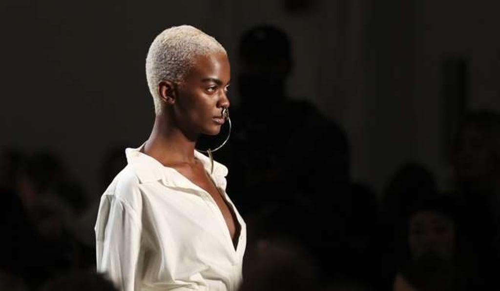 Nicholas K’s AW17 collection at New York Fashion Week. Photo: Xinhua Nicholas K’s AW17 collection at New York Fashion Week. Photo: Xinhua