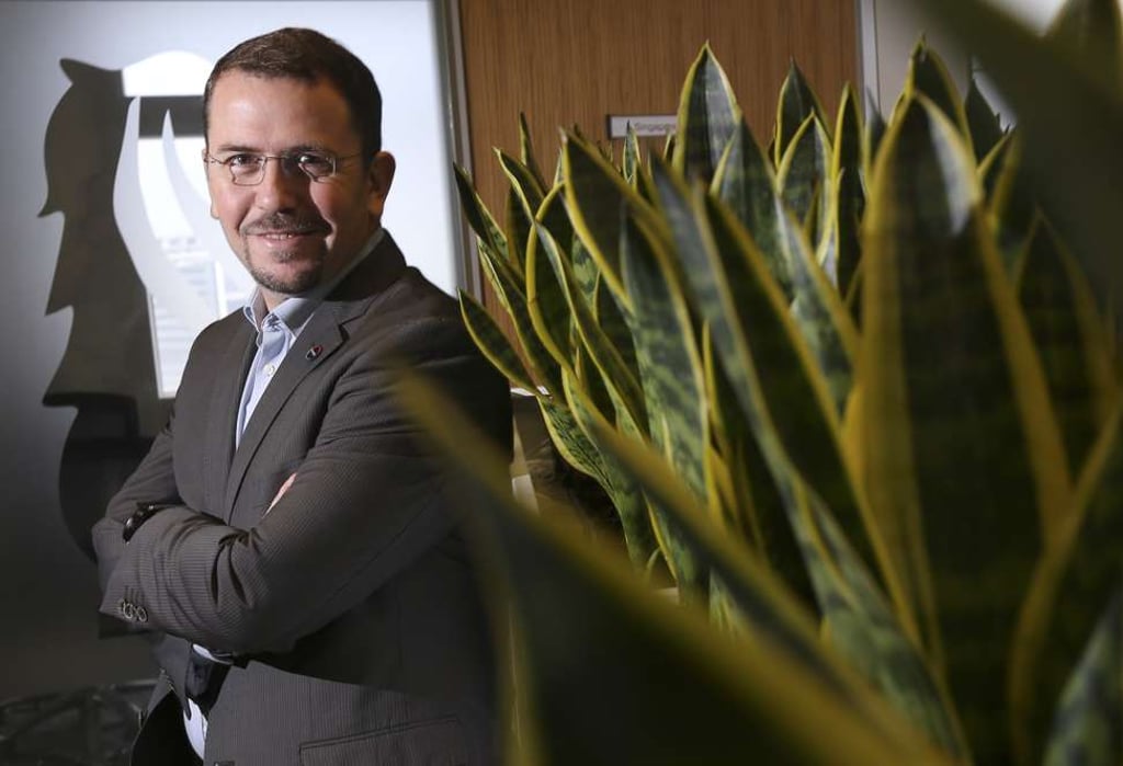 Samir Hifri says Covestro has accumulatively invested around €3 billion (HK$24.8 billion) in China. Photo: Felix Wong