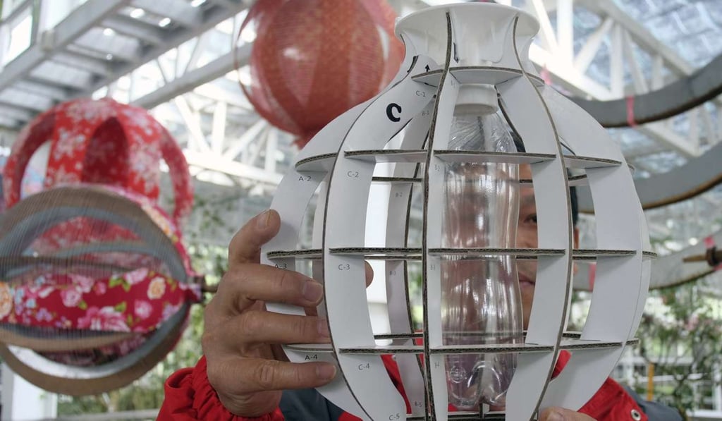 Lin Chow-chin does not want to see lantern festivals end, just improve. Photo: AFP Lin Chow-chin does not want to see lantern festivals end, just improve. Photo: AFP