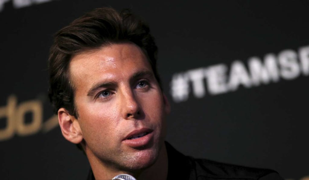 Grant Hackett won the 1,500m freestyle at both the 2000 Sydney and 2004 Athens Olympics. Photo: Reuters