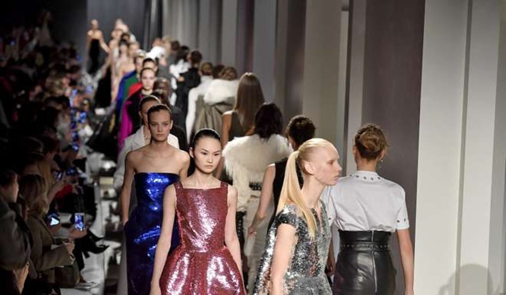 Monse and Oscar de la Renta’s AW17 collection at New York Fashion Week. Photo: The Washington Post/Jonas Gustavsson