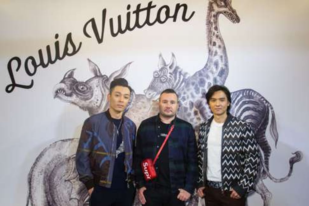 Pakho Chau, Kim Jones and Stephen Fung