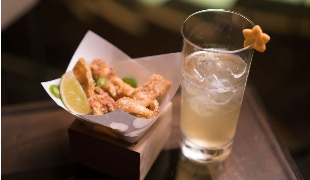 El Julio, by Michito Kaneko, served with crispy fried squid at Zuma.