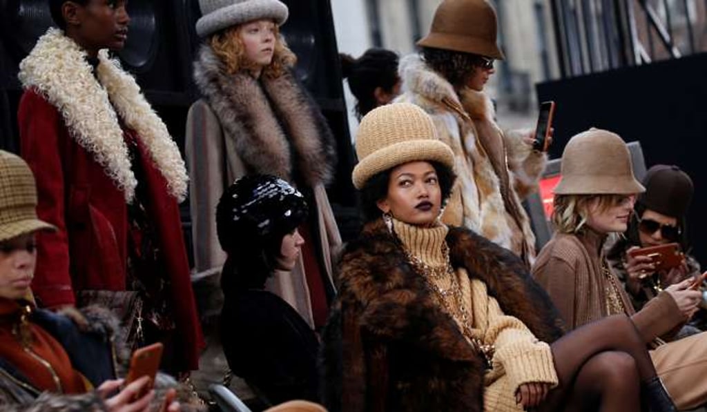 Marc Jacobs’ AW17 collection at New York Fashion Week. Photo: REUTERS