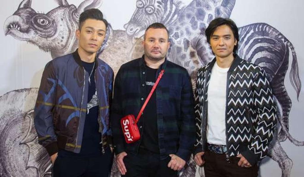 Pakho Chau, Kim Jones and Stephen Fung Pakho Chau, Kim Jones and Stephen Fung