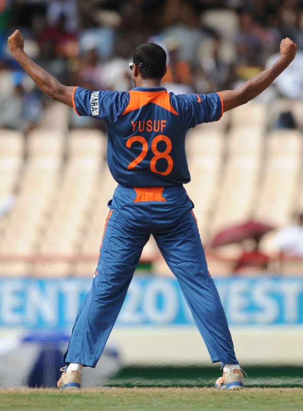 Pathan was set to become the first Indian player to appear in a foreign event. Photo: AFP