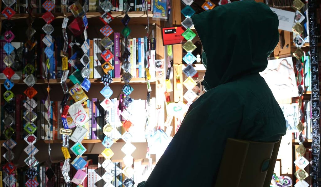 A sex worker gives an interview in Prince Edward, Hong Kong. File photo