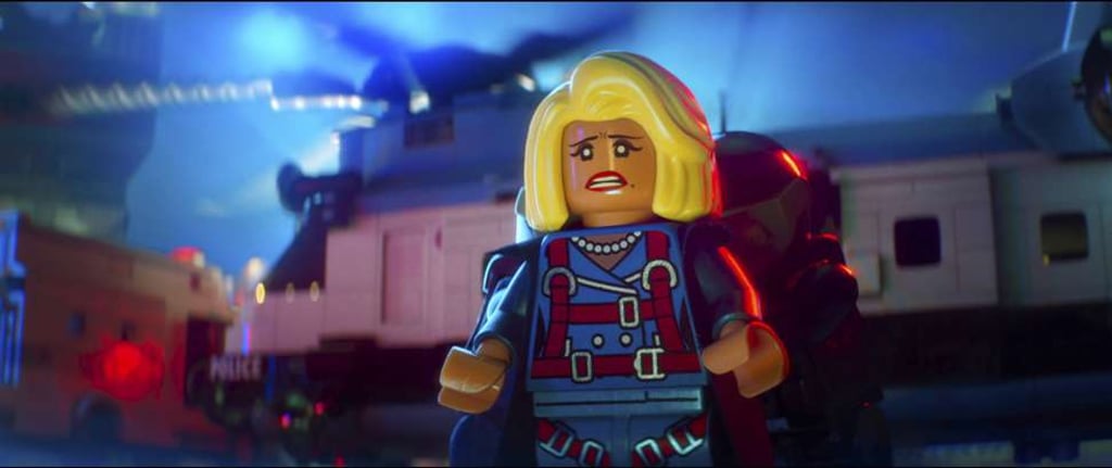Mayor McCaskill (voiced by Mariah Carey) in a scene from The Lego Batman Movie. Photo: AP