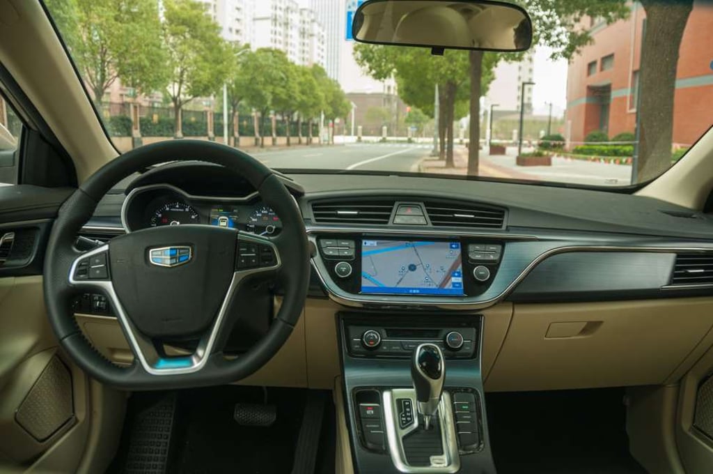 The interior of the Geely Emgrand GL. Photo: Mark Andrews