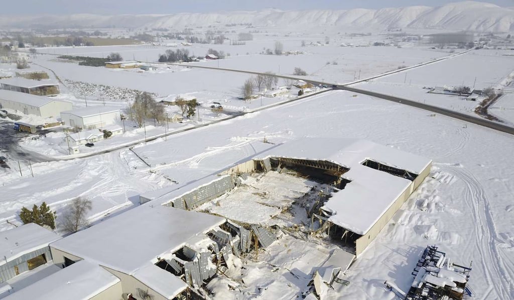 Western US hit by evacuations due to heavy rain and snow | South China ...