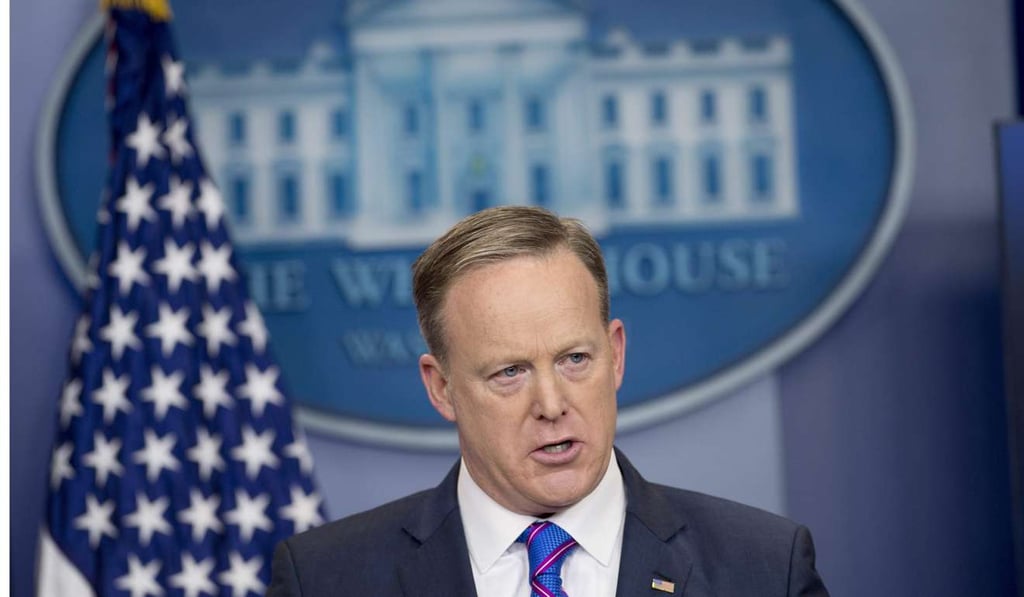 White House Press Secretary Sean Spicer. Photo: AFP