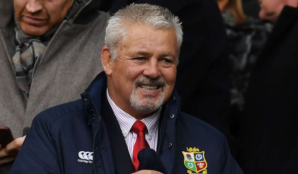 Lions coach Warren Gatland at the Six Nations clash between Scotland and Ireland on February 4. Photo: AFP