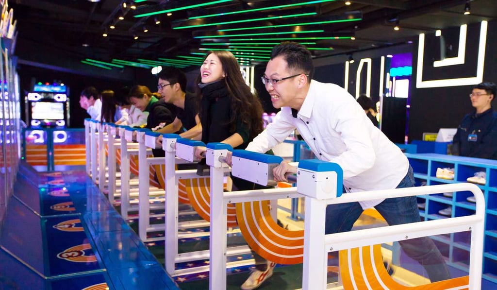 The Shanghai Joypolis indoor amusement park. Photo: SCMP Handout