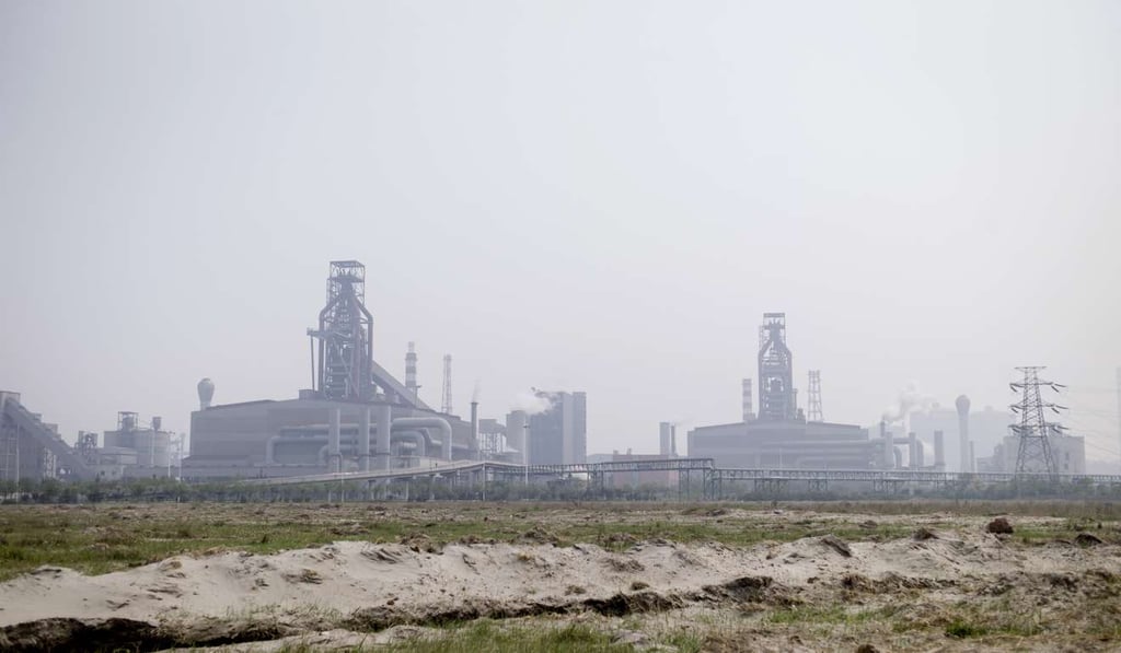 Steel factories in Tangshan, Hebei province, China. Photo: AFP