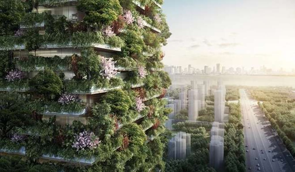 Nanjing Green Towers will be the first Vertical Forest built in Asia. Photo: Stefano Boeri Architetti