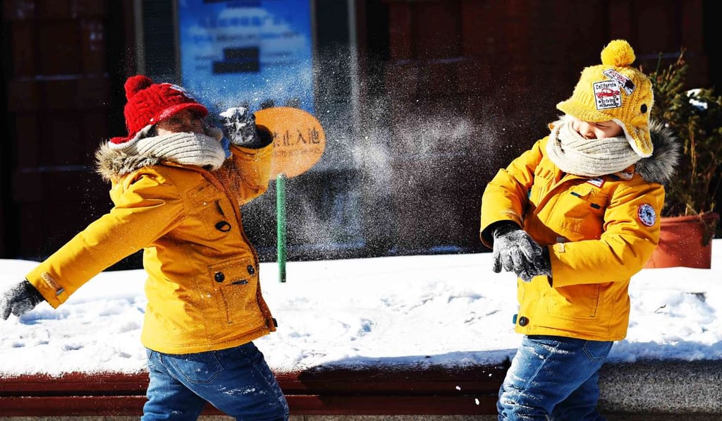 Children take a break from study in Harbin, capital of northeast China's Heilongjiang province on February 20, 2017. Photo: Xinhua Children take a break from study in Harbin, capital of northeast China's Heilongjiang province on February 20, 2017. Photo: Xinhua