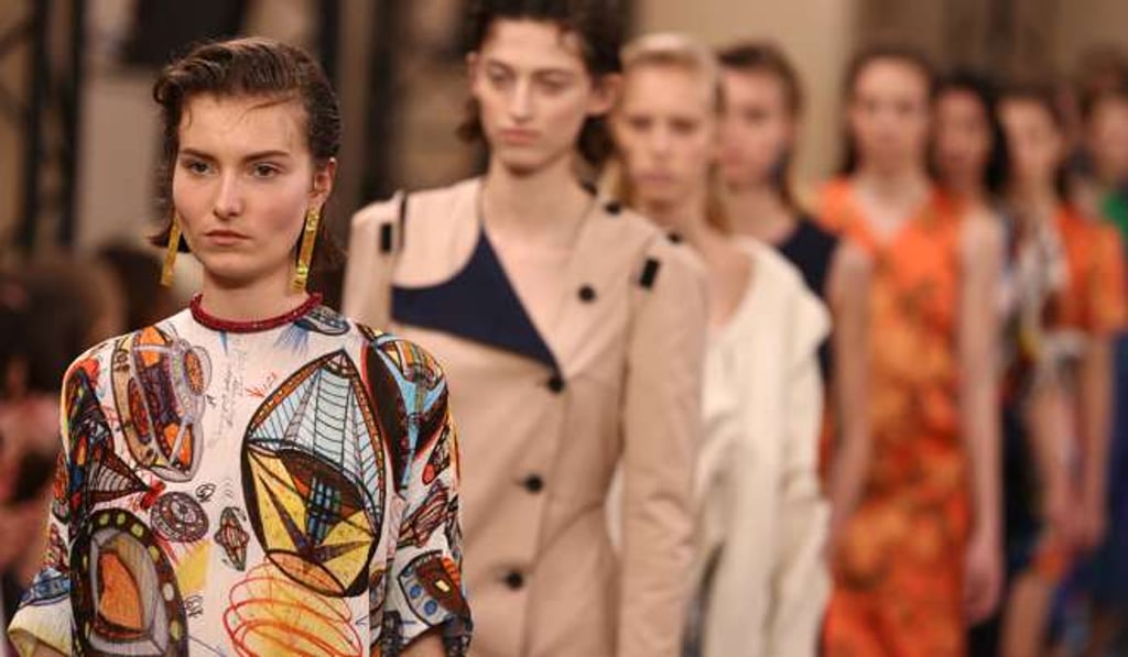 Christopher Kane’s autumn-winter 2017 at London Fashion Week. Photo: REUTERS