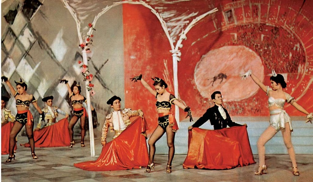 A scene from Les Belles. A scene from Les Belles.
