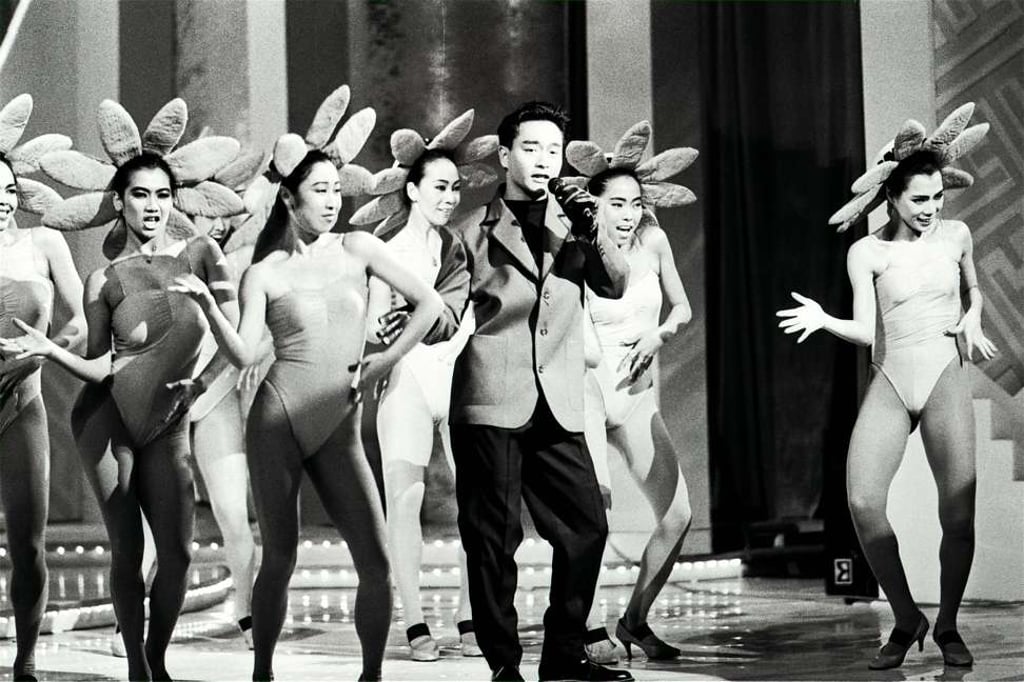 Canto-pop singer Leslie Cheung sings in the Miss Chinese International Pageant in 1988. Many people feel Hong Kong has stagnated since the 1980s. Photo: SCMP Pictures