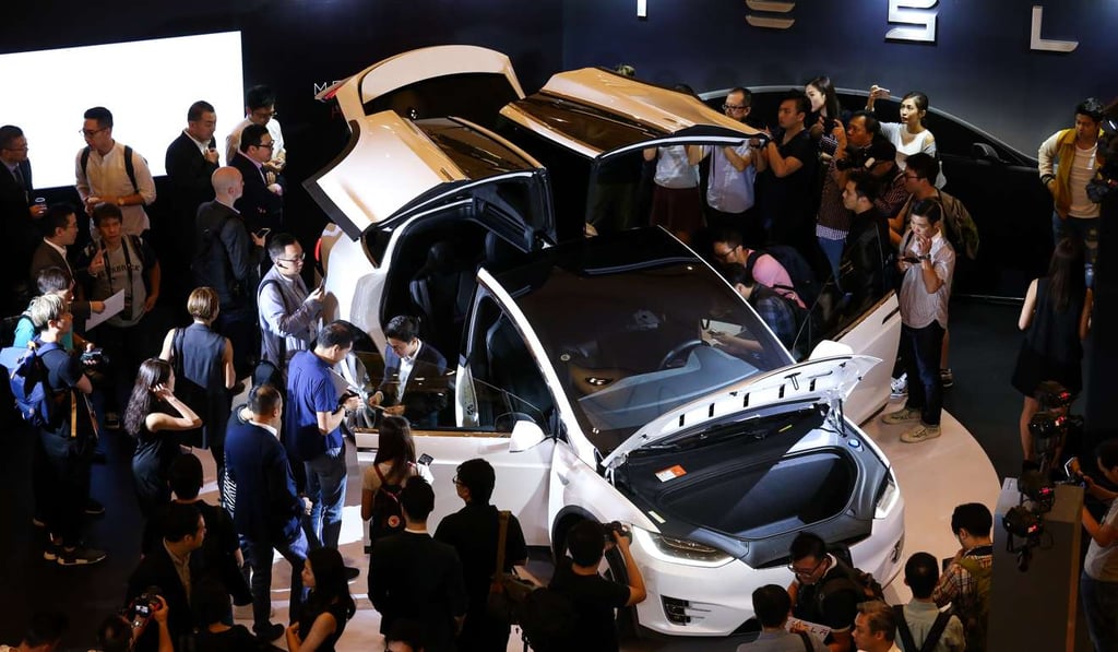 An electric car priced at HK$600,000 will require the buyer to pay about HK$487,500 in first registration tax. Photo: K.Y. Cheng