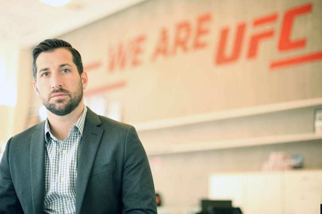 UFC head of international and content Joe Carr has promised the organisation will sign China’s ‘biggest MMA star’. Photo: Handout UFC head of international and content Joe Carr has promised the organisation will sign China’s ‘biggest MMA star’. Photo: Handout