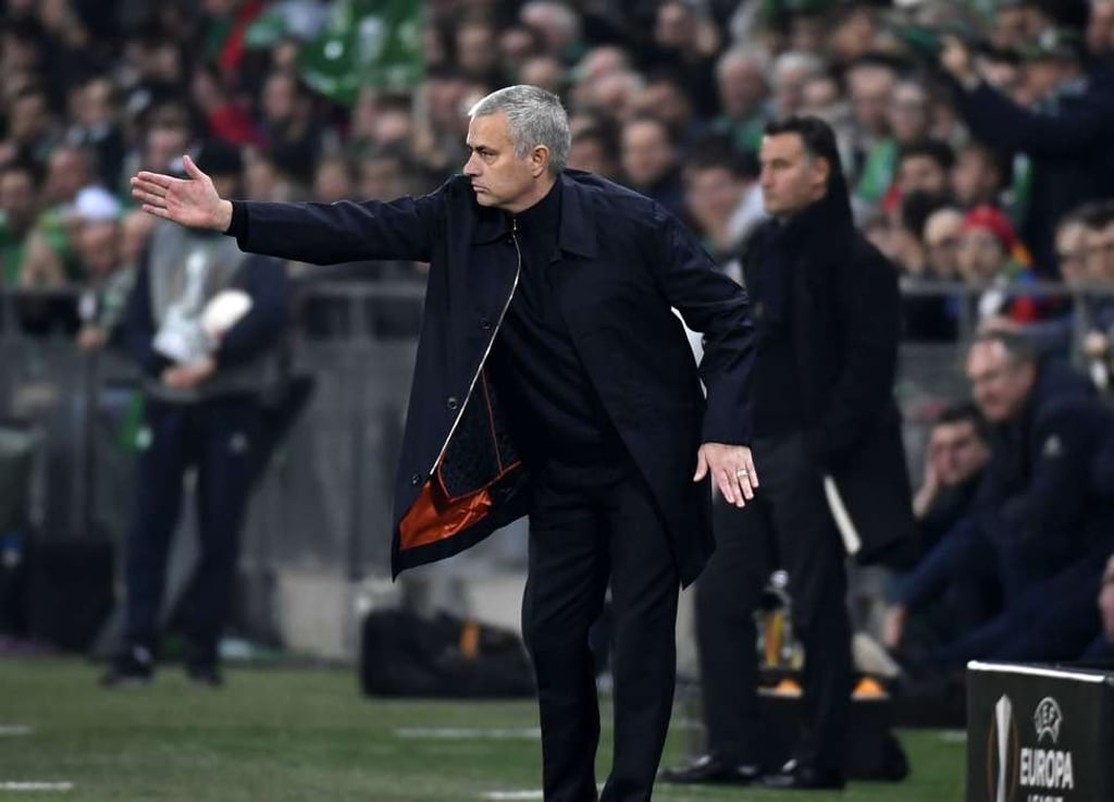 Manchester United’s Jose Mourinho, unlike many managers, is giving value to the League Cup. Photo: AFP