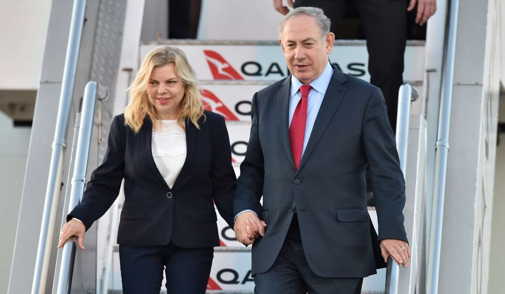 Israeli Prime Minister Benjamin Netanyahu and his wife Sara. Photo: AFP Israeli Prime Minister Benjamin Netanyahu and his wife Sara. Photo: AFP