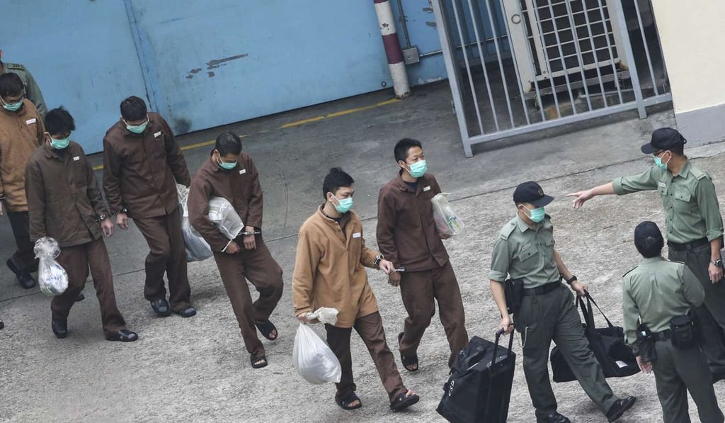 Seven Hong Kong policemen have been jailed for assaulting activist Ken Tsang Kin-chiu during the Occupy Central demonstration. Photo: Felix Wong