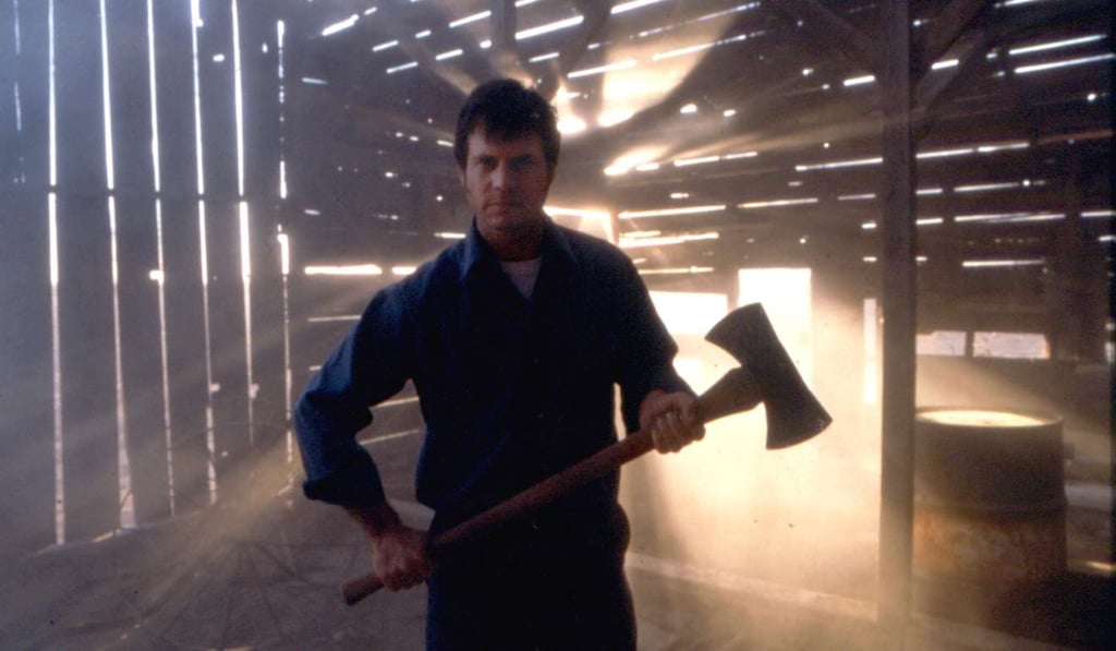 Bill Paxton appears in a scene from the Lions Gate movie Frailty. Photo: AP