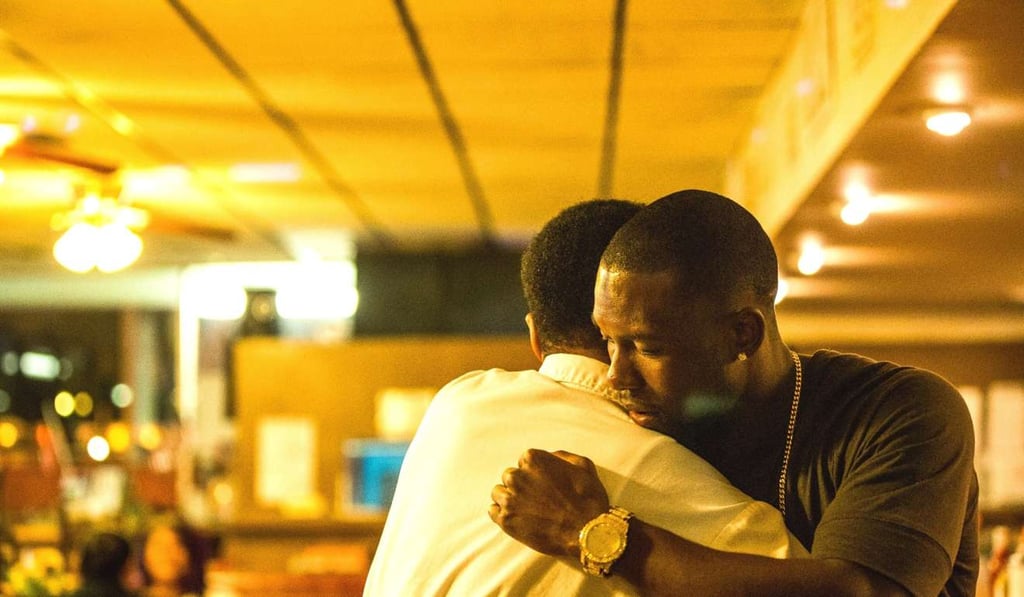 André Holland and Trevante Rhodes in Moonlight.