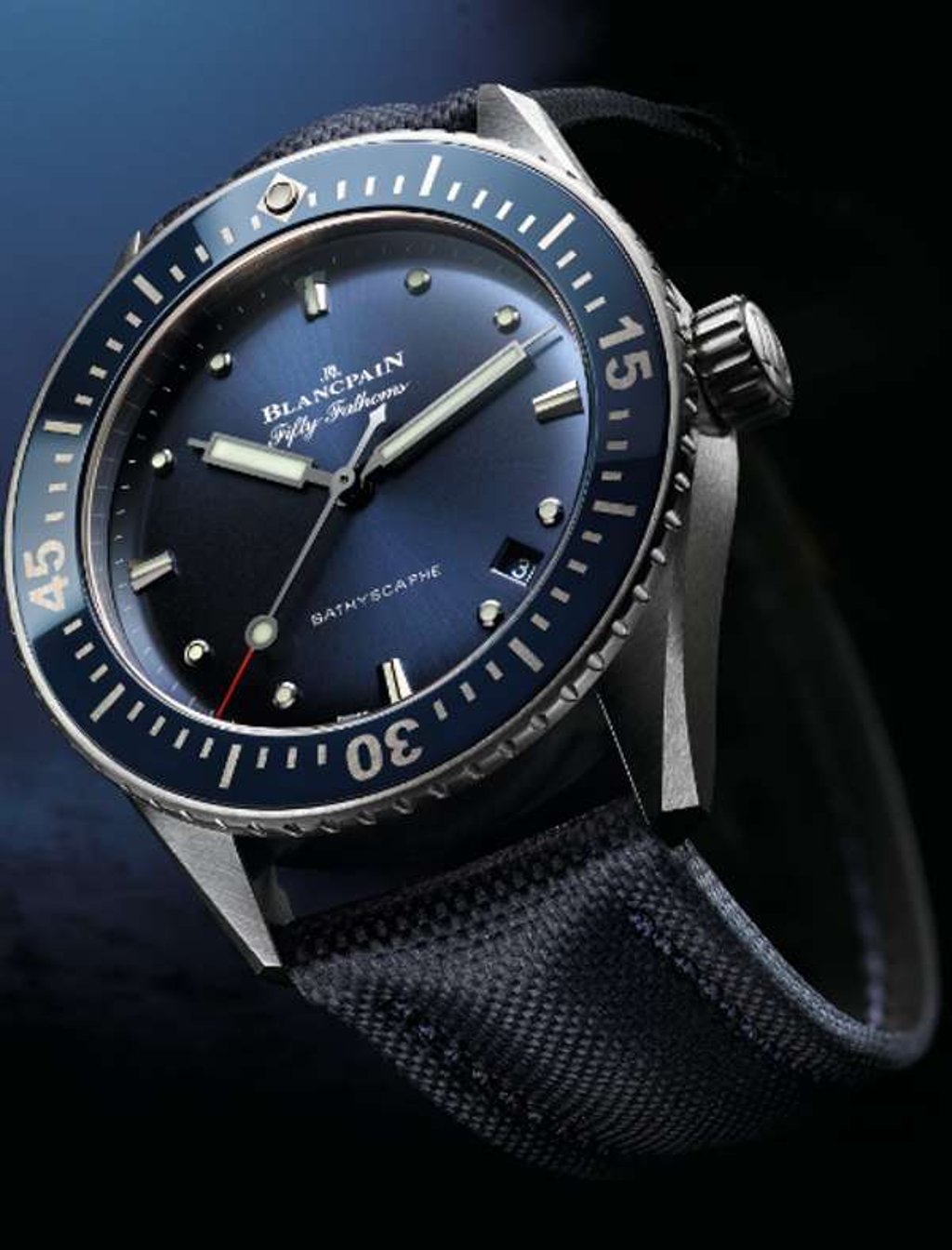 Blancpain 38 mm Fifty Fathoms Bathyscaphe.
