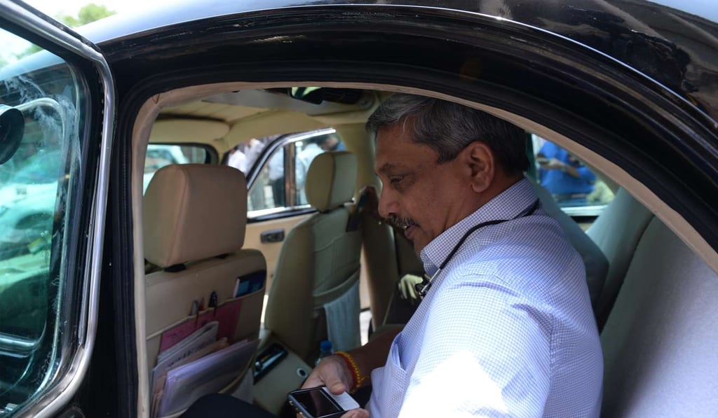 Indian Defence Minister Manohar Parikkar. Photo: AFP