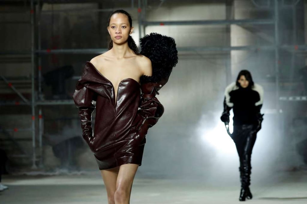 Yves Saint-Laurent’s autumn-winter 2017 collection at Paris Fashion Week. Photo: REUTERS