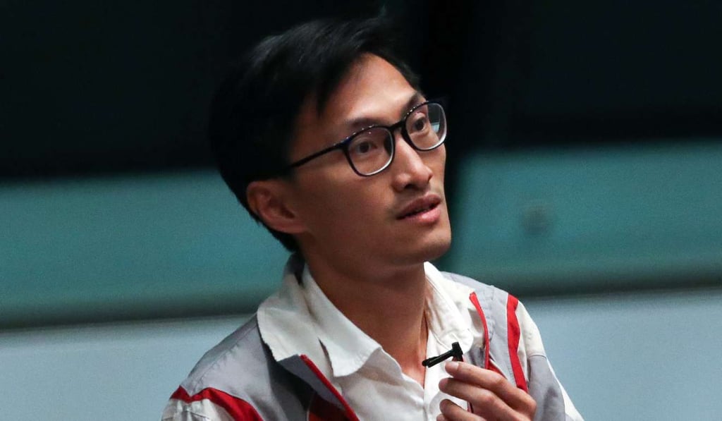 Independent lawmaker Eddie Chu was elected to represent New Territories West last September. Photo: Nora Tam