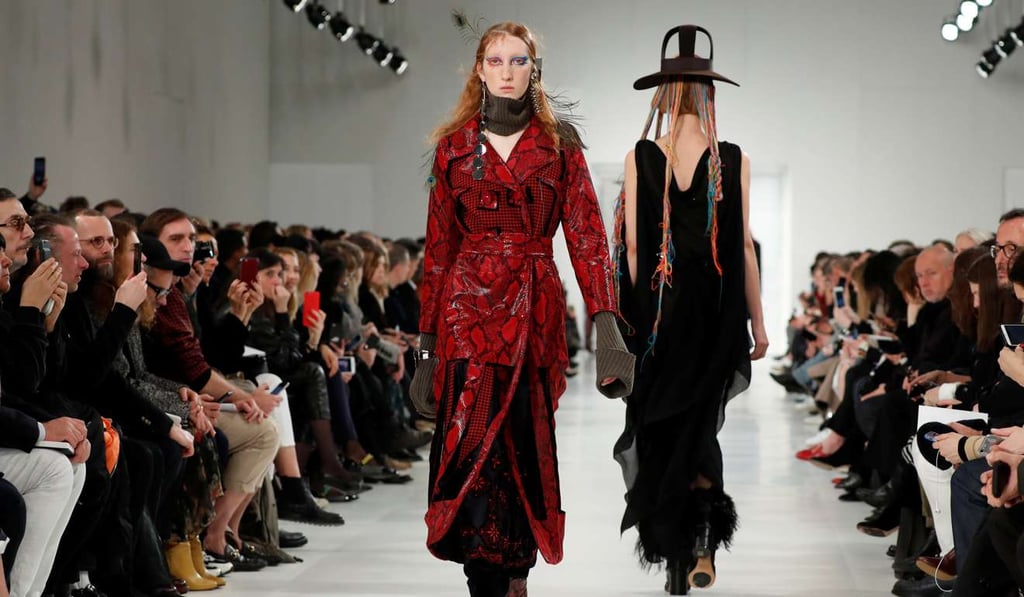 Another look from Galliano’s must-see show at Paris Fashion Week. Photo: Reuters