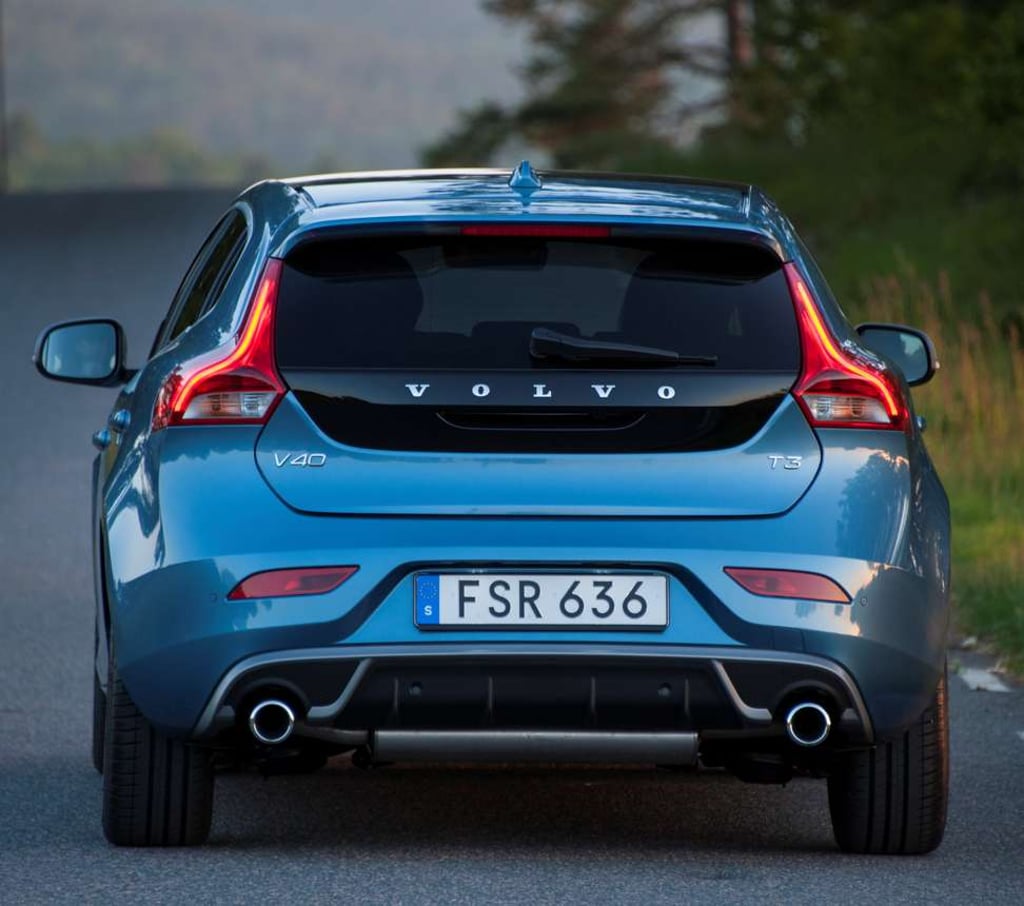 The Volvo V40 R-design is a stylish car, without being a show stopper. Photo: Handout