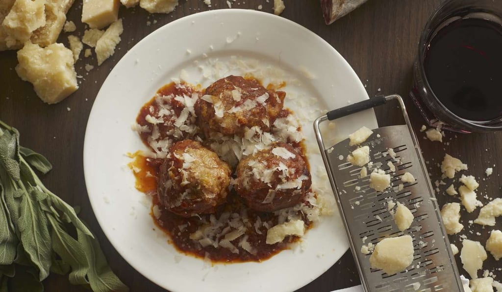 House-made meatballs.