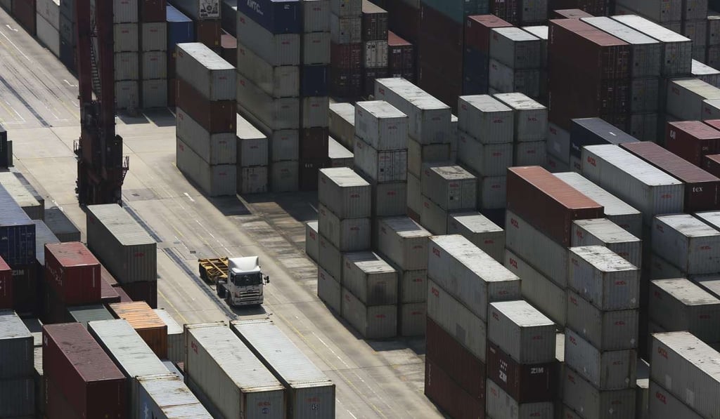 The humble shipping container has been a fount of wealth for Hong Kong, but for how much longer? Photo: Jonathan Wong