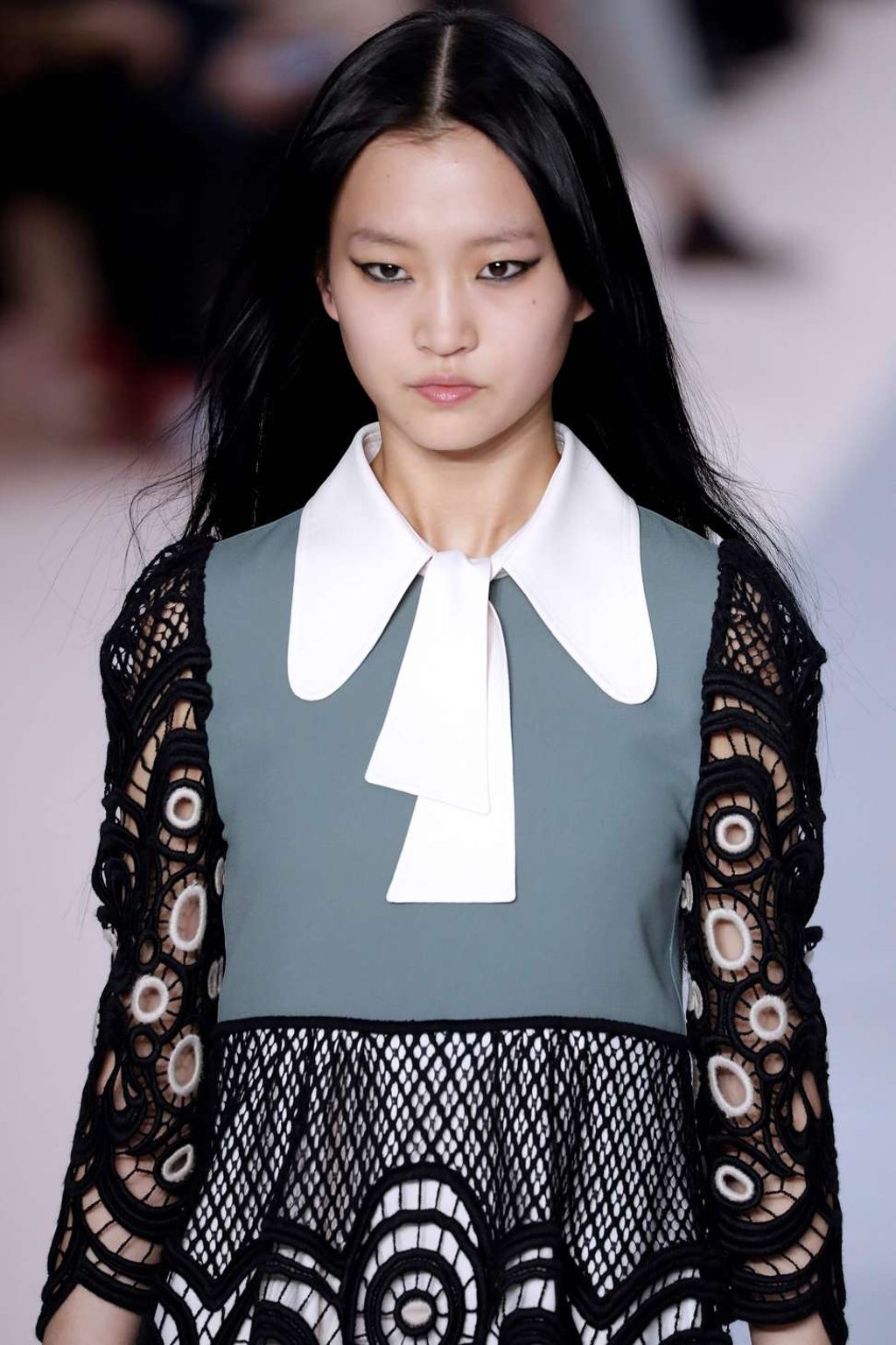 Chloe’s autumn-winter 2017 collection at Paris Fashion Week. Photo: AFP