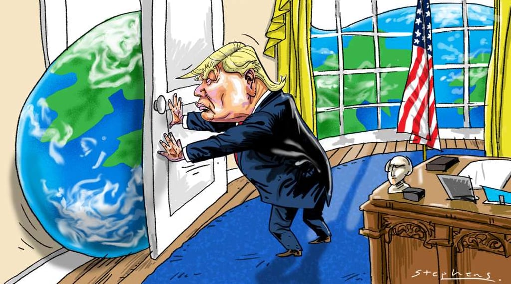 Neither trade protectionism nor coercion will work to secure Trump’s “America first” policy. Illustration: Craig Stephens