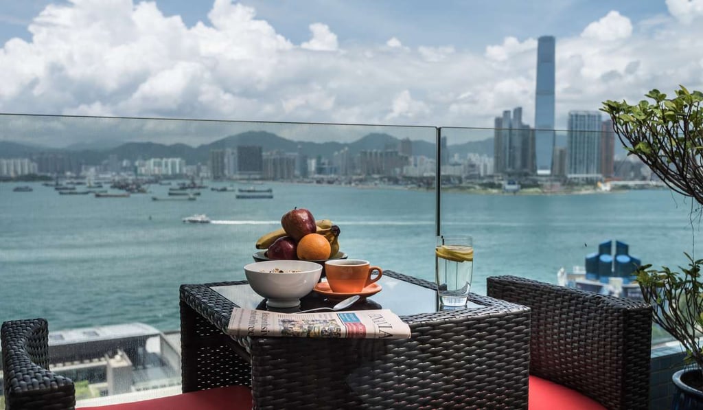 Every unit has a private balcony at CHI 120 in Sai Ying Pun.