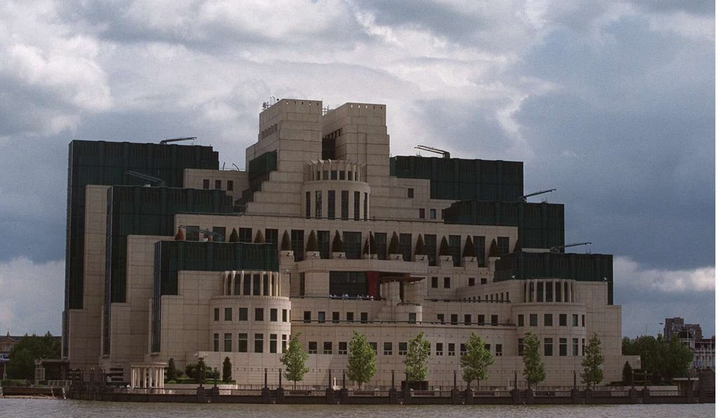 The headquarters of Britain's Secret Intelligence Service (MI6) basks in the sunshine on the bank of the Thames in central London. Photo: Reuters