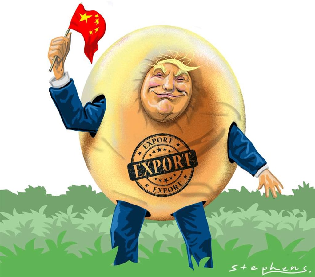 A “Trump revolution” appears to have begun with soybeans. Illustration: Craig Stephens A “Trump revolution” appears to have begun with soybeans. Illustration: Craig Stephens