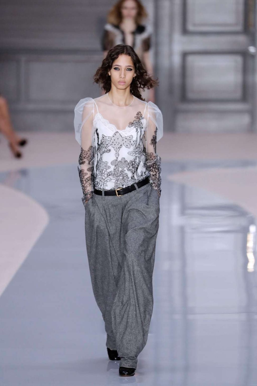 Chloe’s autumn-winter 2017 collection at Paris Fashion Week. Photo: AFP