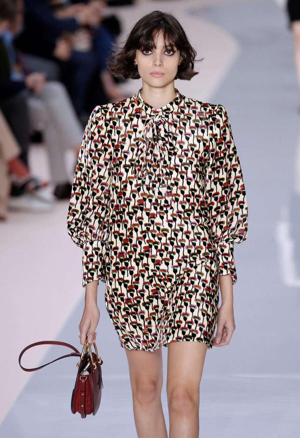 Chloe’s autumn-winter 2017 collection at Paris Fashion Week. Photo: AFP