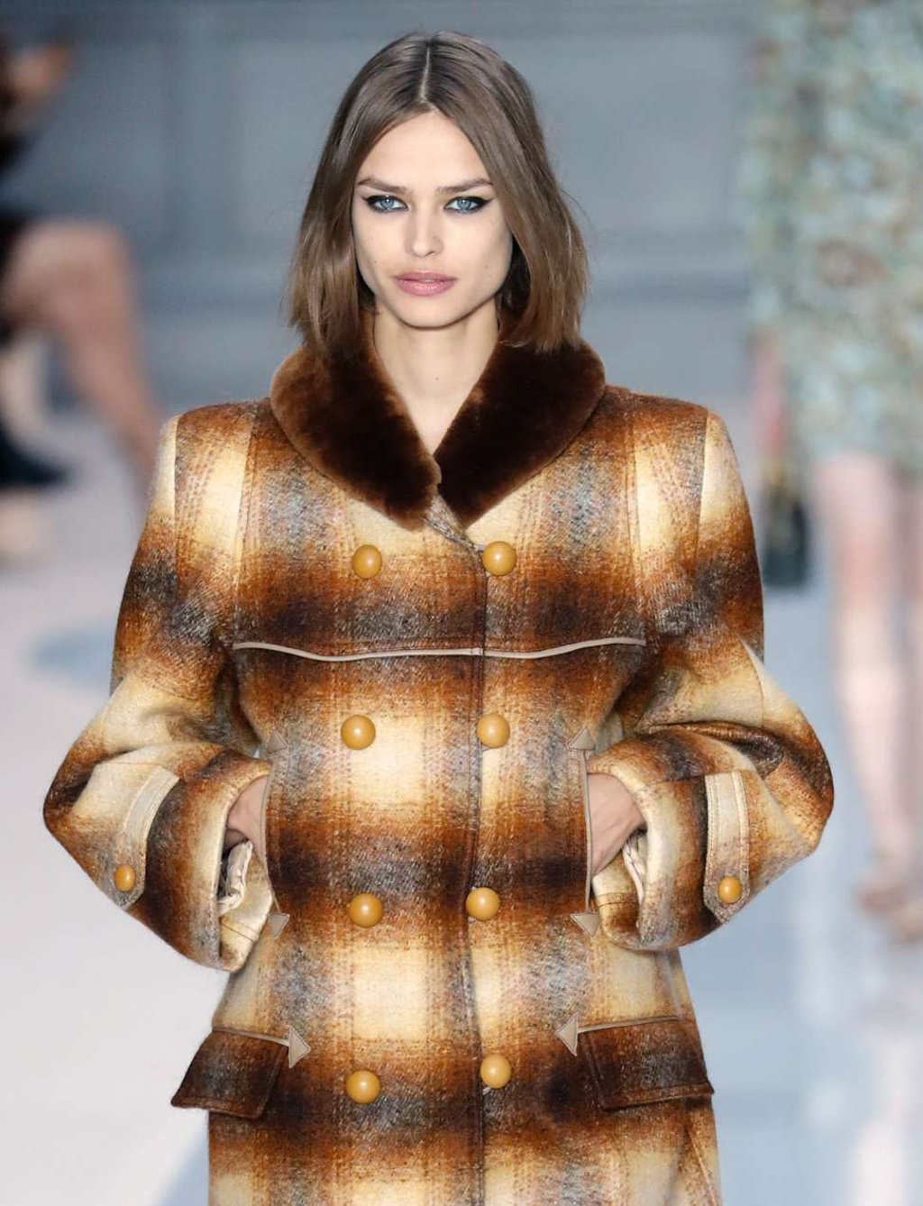 Chloe’s autumn-winter 2017 collection at Paris Fashion Week. Photo: AFP